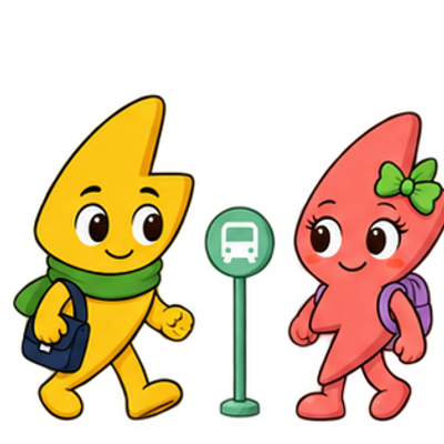 Zappy and Zaprina getting ready for their day
